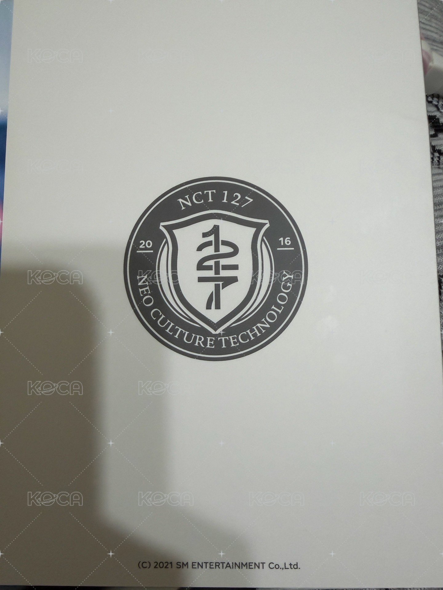 明信片  背面