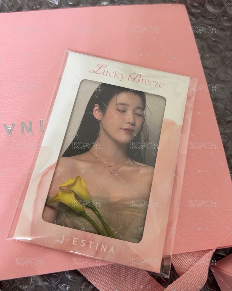 （代友售）IU項鍊卡 三張全新未拆