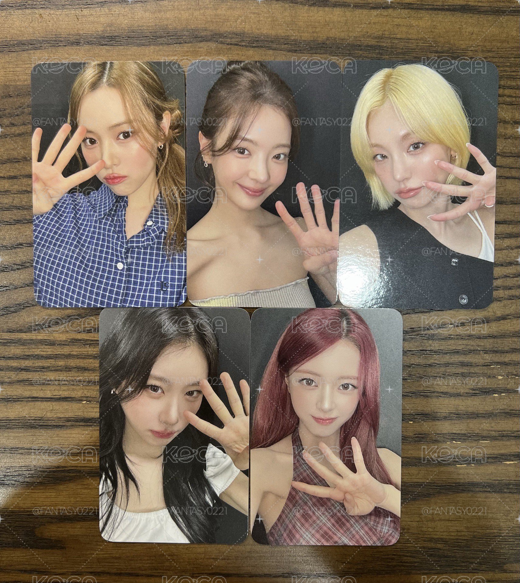 itzy fm入場卡一套
