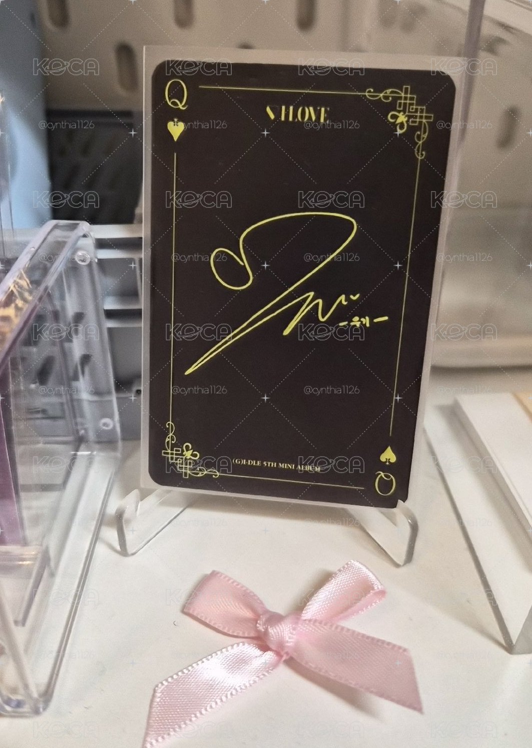 I LOVE 專輯卡 