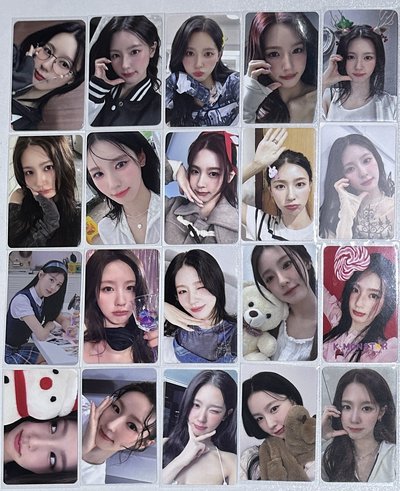 I-DLE 盛世美顏曺薇娟 美麗小卡出清