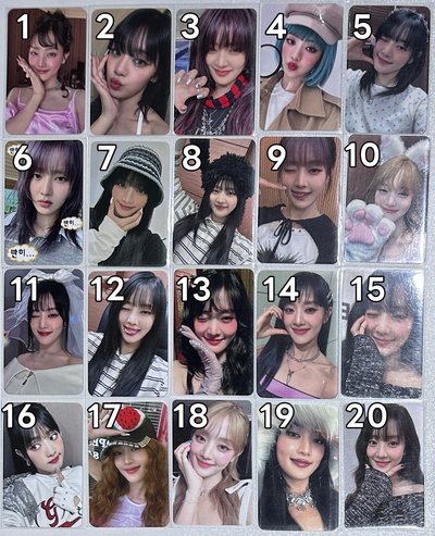 I-DLE 沙發上有小顆粒的米妮 美麗小卡出清