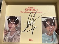 正二 wvs wvs USA 限定美國官網販售親簽 明信片 美版親簽明信片