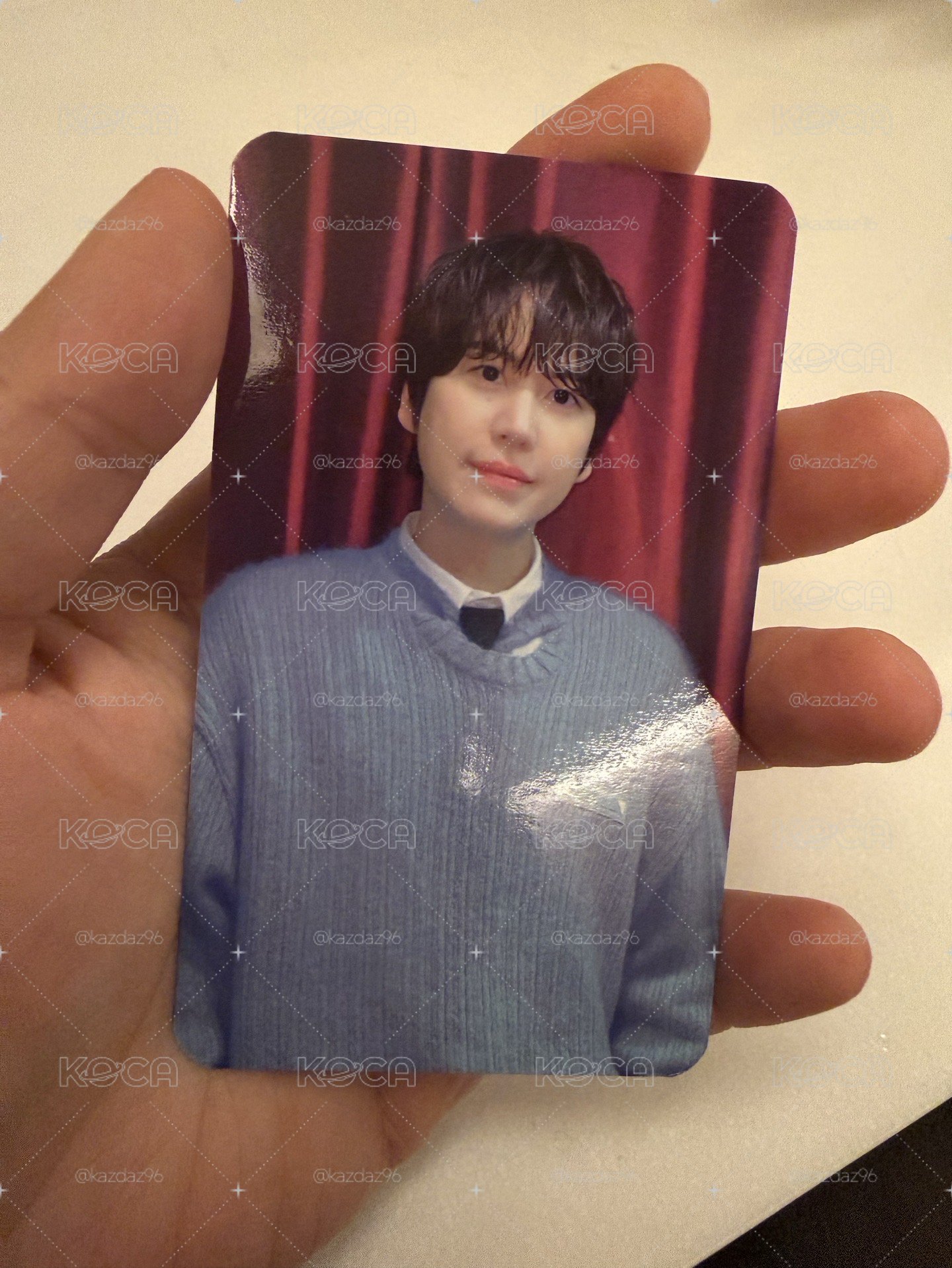 圭賢台北演唱會 入場卡 繁中卡背