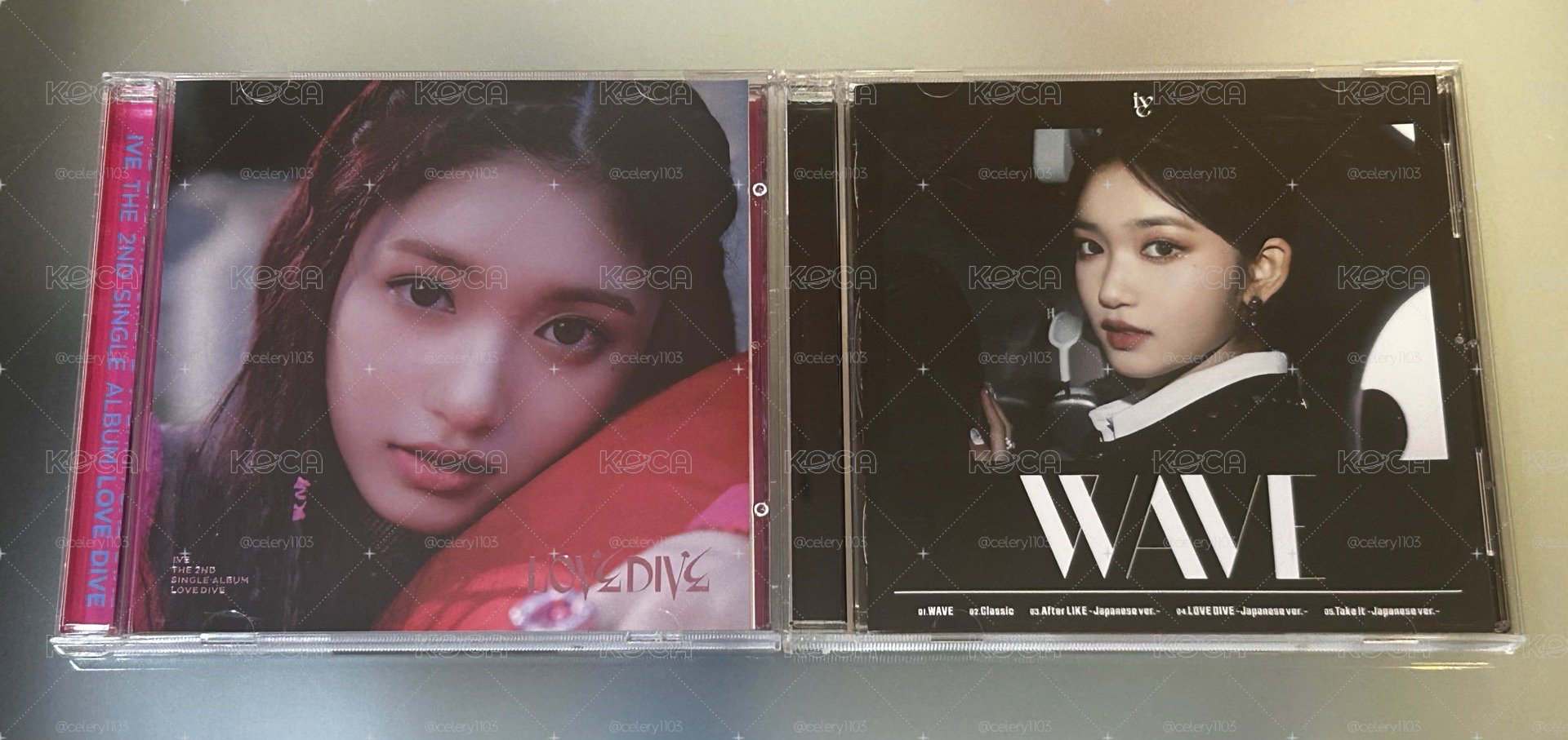 IVE 瑞日本WAVE DIVE盤空專+LOVE DIVE空專