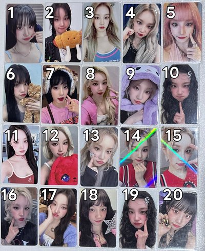 I-DLE Superstar宋雨琦 美麗小卡出清