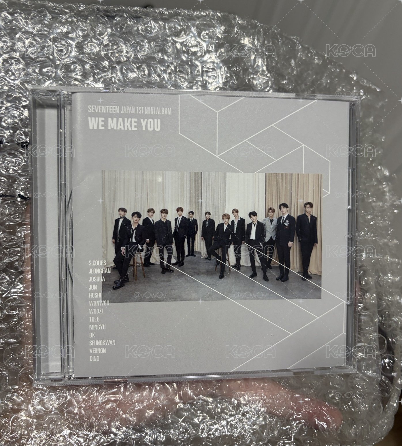 Seventeen 第一張日本mini專輯We make you（2018）