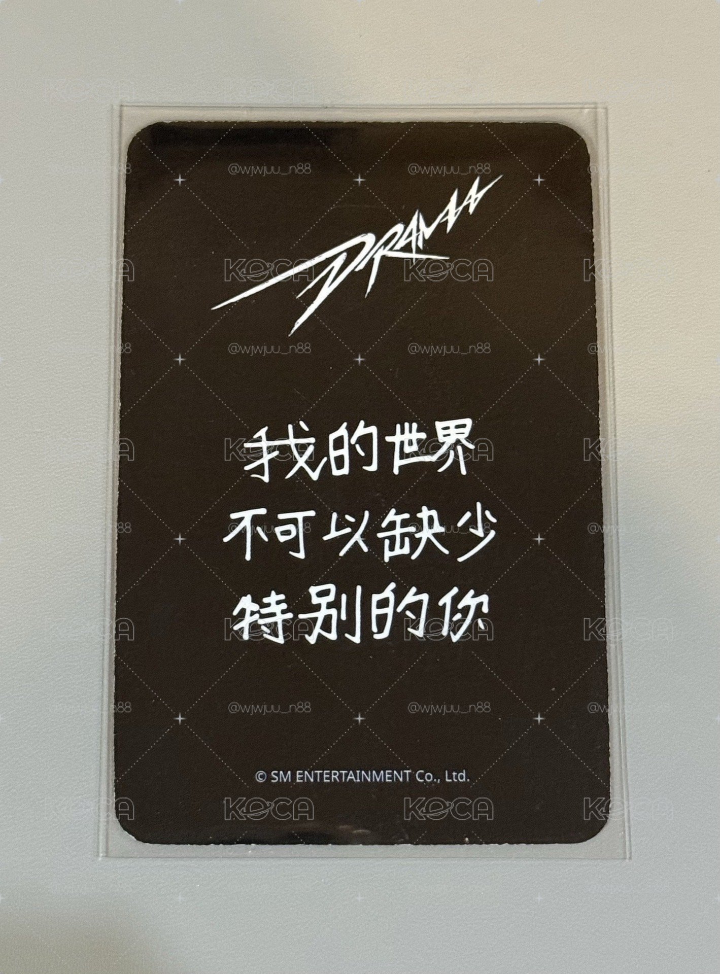 我的世界不可缺少特別的你冬 sr中文卡背