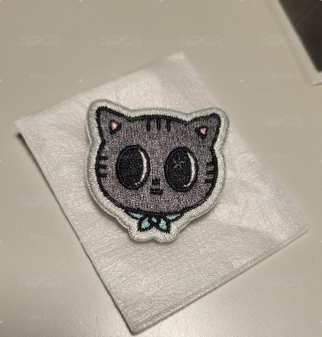 LD松喵刺繡徽章