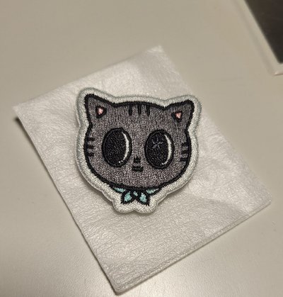 LD松喵刺繡徽章