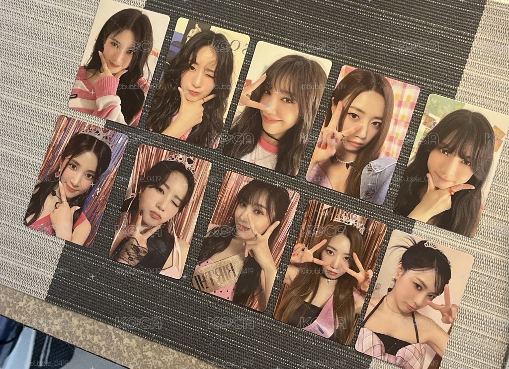APINK 2024年曆周邊 小卡組-1