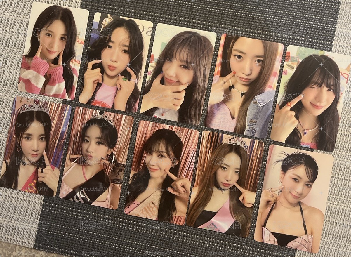 APINK 2024年曆周邊 小卡組-2