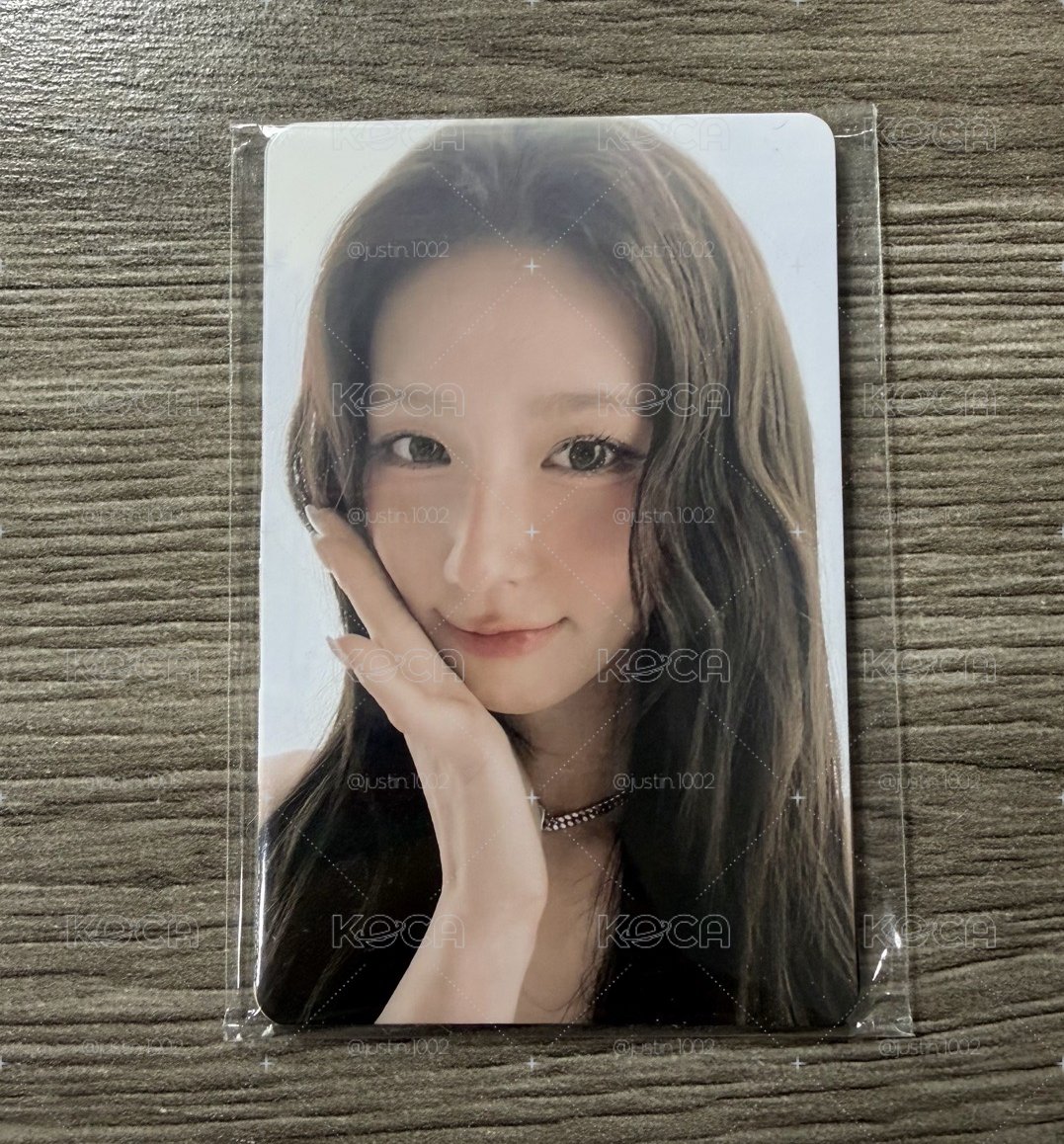 i-dle台北場入場卡整套未拆