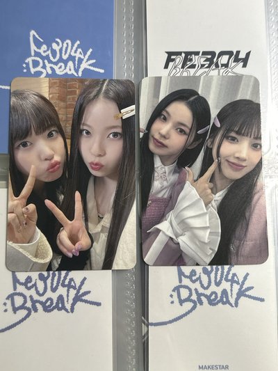 NMIXX whoop預售+sw幸運卡友圭雙人卡