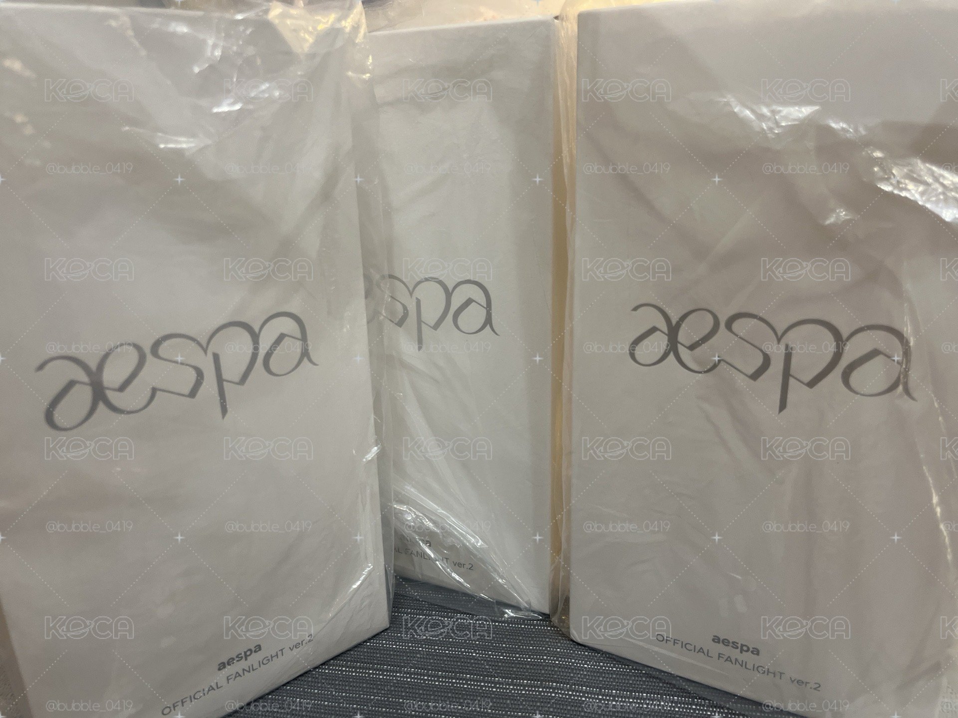 AESPA 二代手燈含小卡
