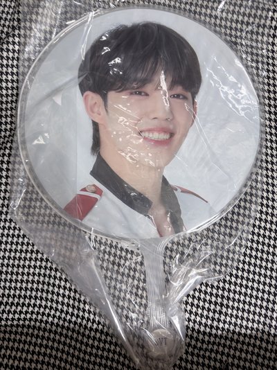 (現貨無原袋有扇套 紙箱寄出）seventeen 早期 ideal cut 崔勝喆 s.coups 軍裝 大扇 扇子