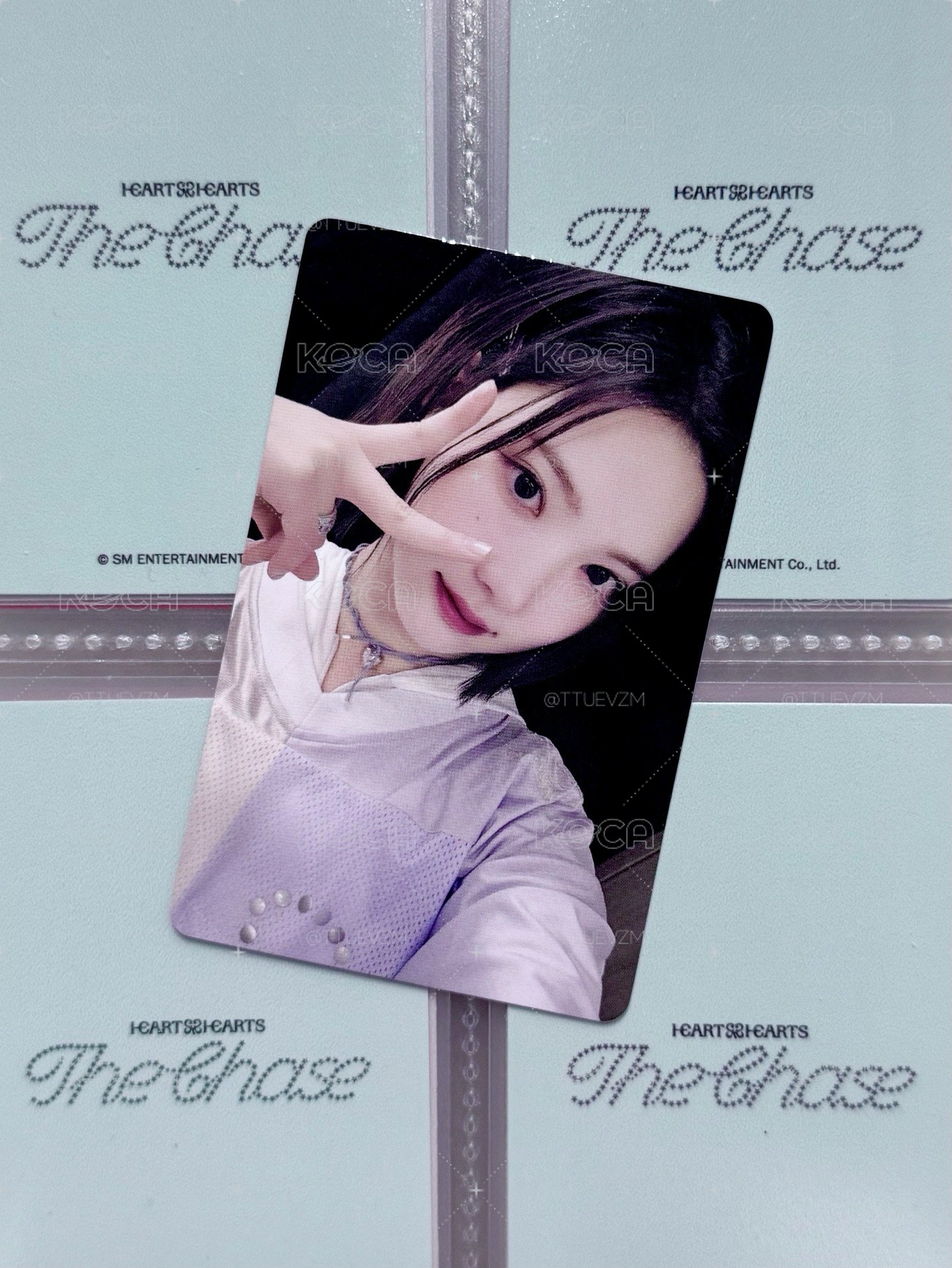 JIWOO YZY特典卡 中文卡背