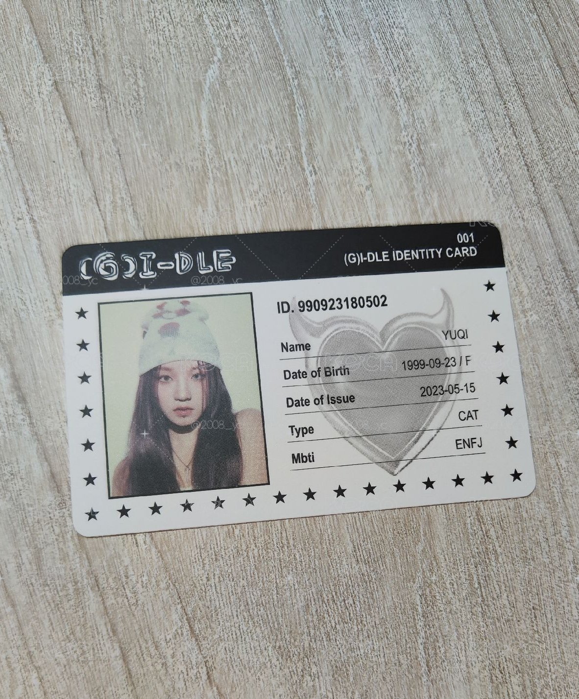 宋雨琦 queencard cat版 id卡