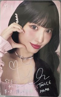 MOMO X SIE. 代言卡 
