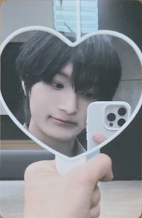 迷三 km 2.0線上 簽售卡 愛心鏡子OOTD ver.