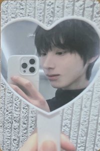 迷三 km 2.0線上 簽售卡 愛心鏡子OOTD ver.