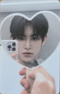 迷三 km 2.0線上 簽售卡 愛心鏡子OOTD ver.