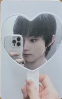 迷三 km 2.0線上 簽售卡 愛心鏡子OOTD ver.