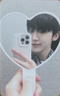 迷三 km 2.0線上 簽售卡 愛心鏡子OOTD ver.