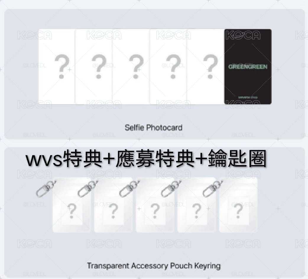 凡、訓 六通路特典卡Set（WVS包含應募特典+鑰匙圈）