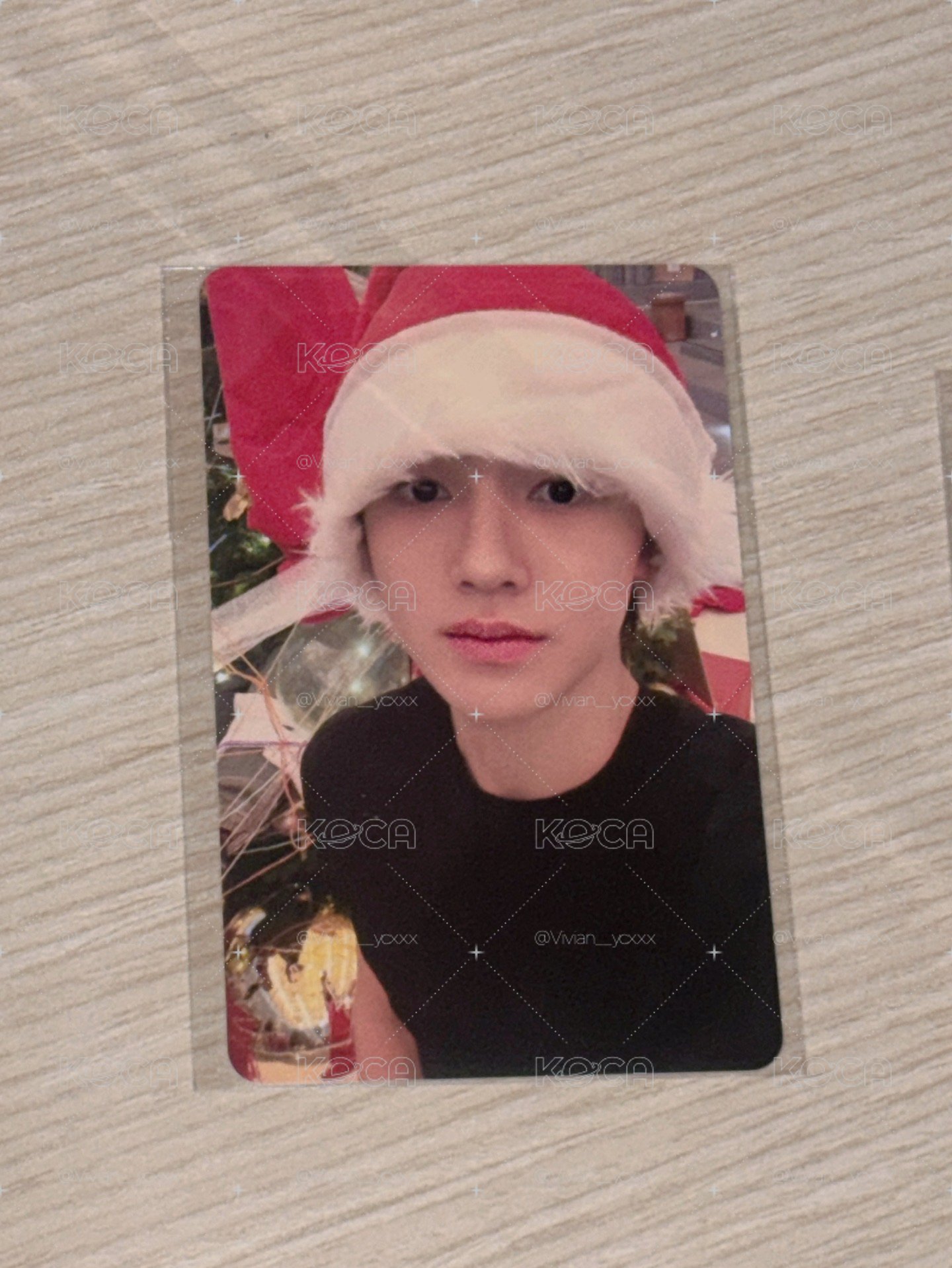 迷一 k4年末特典卡 玹