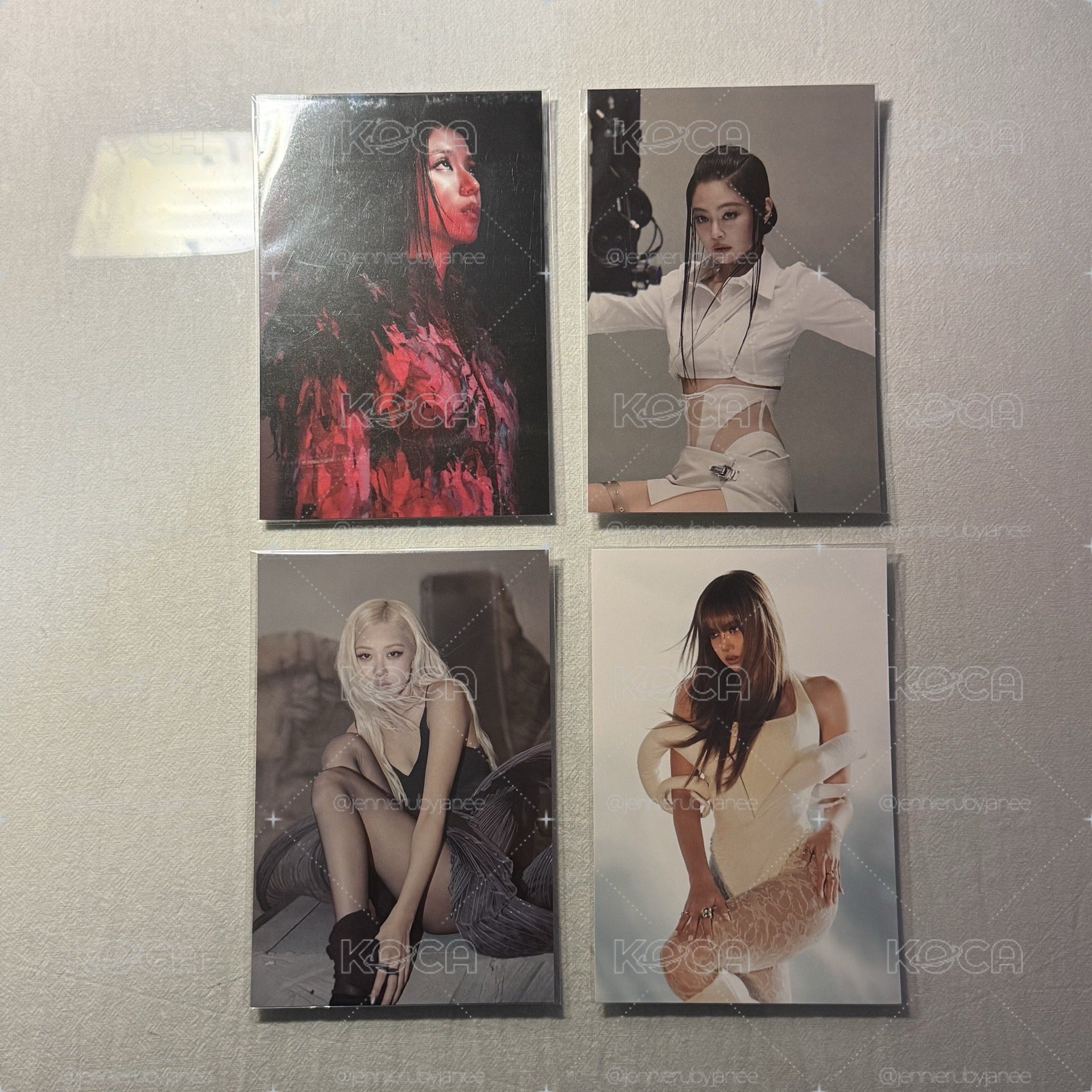 BLACKPINK DEADLINE快閃 滿額明信片
