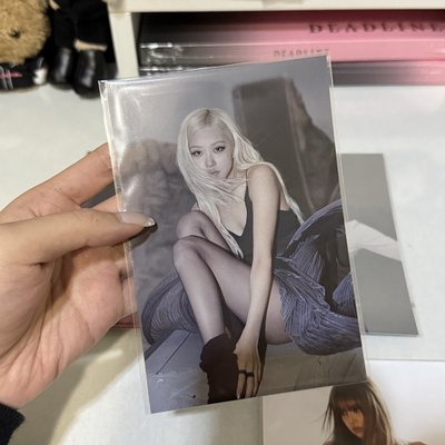 BLACKPINK DEADLINE快閃 滿額明信片