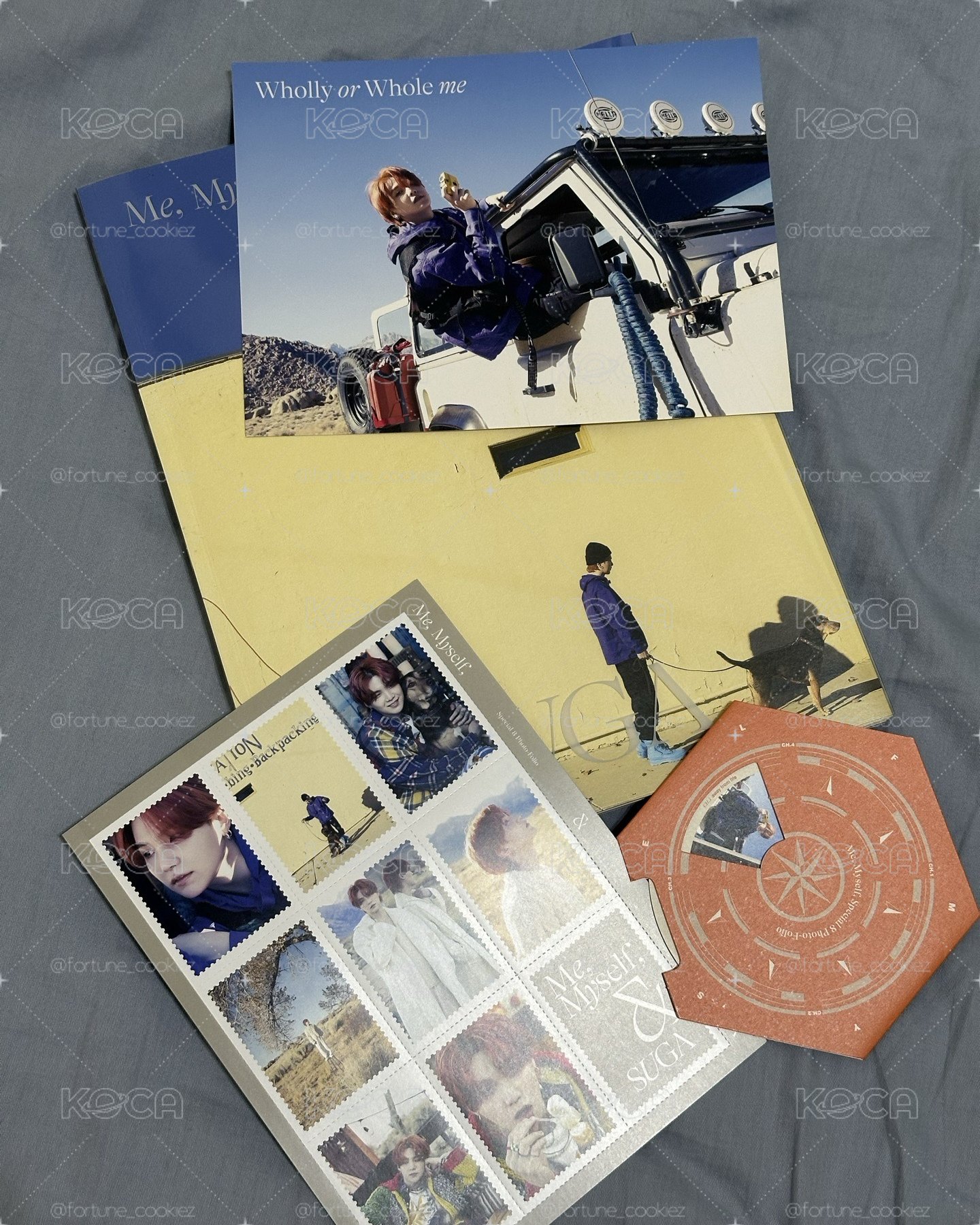 BTS💜 Me, Myself, & SUGA 'Wholly or Whole me 寫真集
