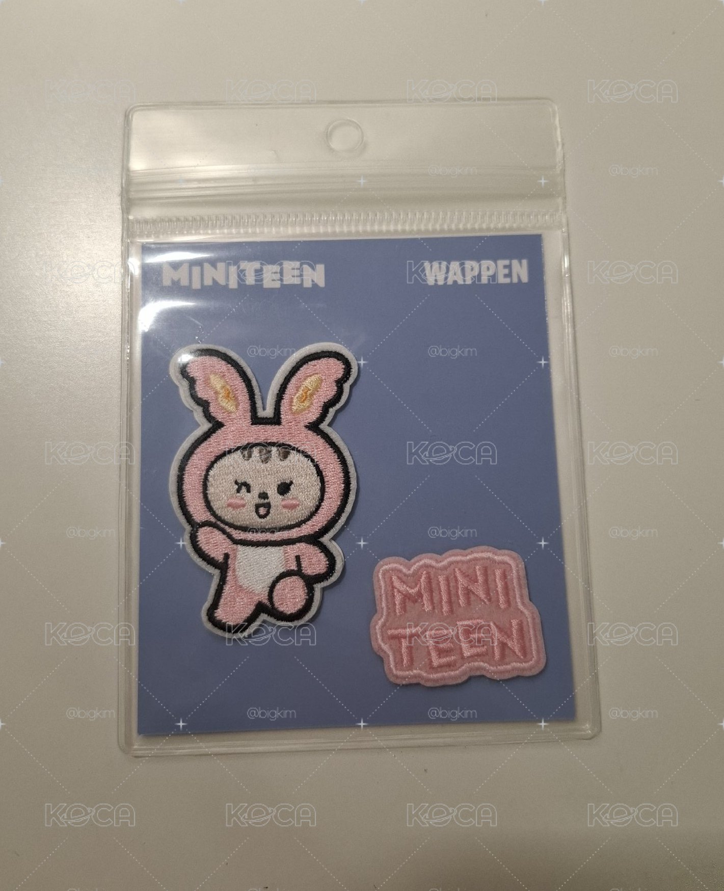 seventeen miniteen 淨漢刺繡臂章
