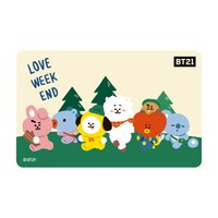 BT21 交通卡 《WEEKEND》一卡通