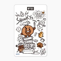 BT21 交通卡 《DOODLE-SHOOKY》一卡通