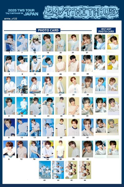 TWS 日巡 隨機卡 拍立得