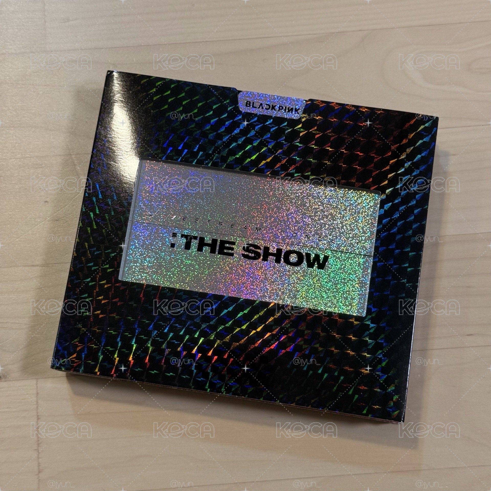BLACKPINK__THE SHOW CD__空專輯