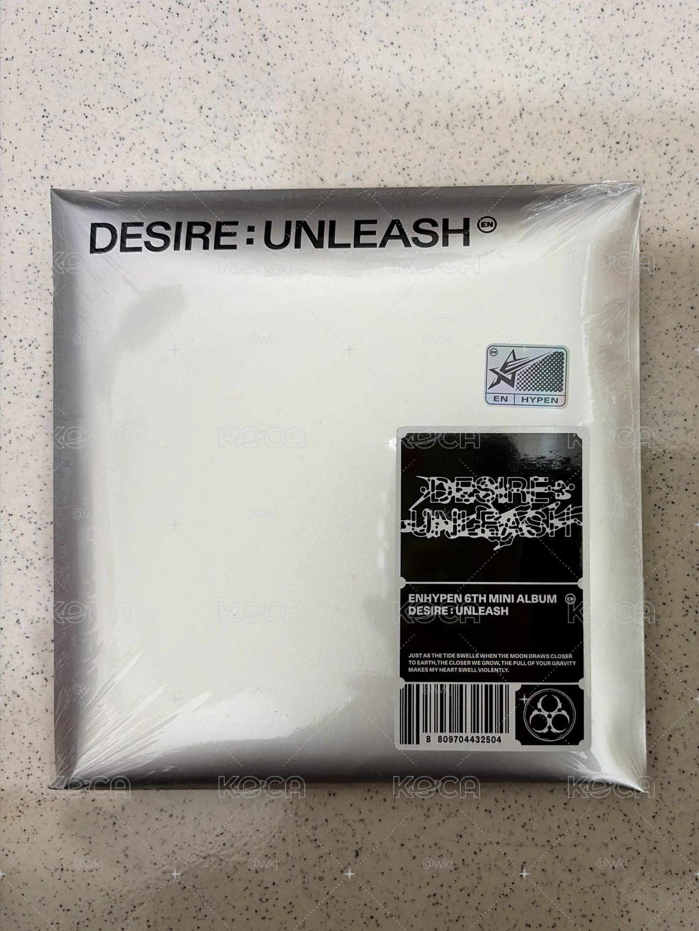 全新 Enhypen 6th mini album Desire : Unleash 韓國進口版 隨機