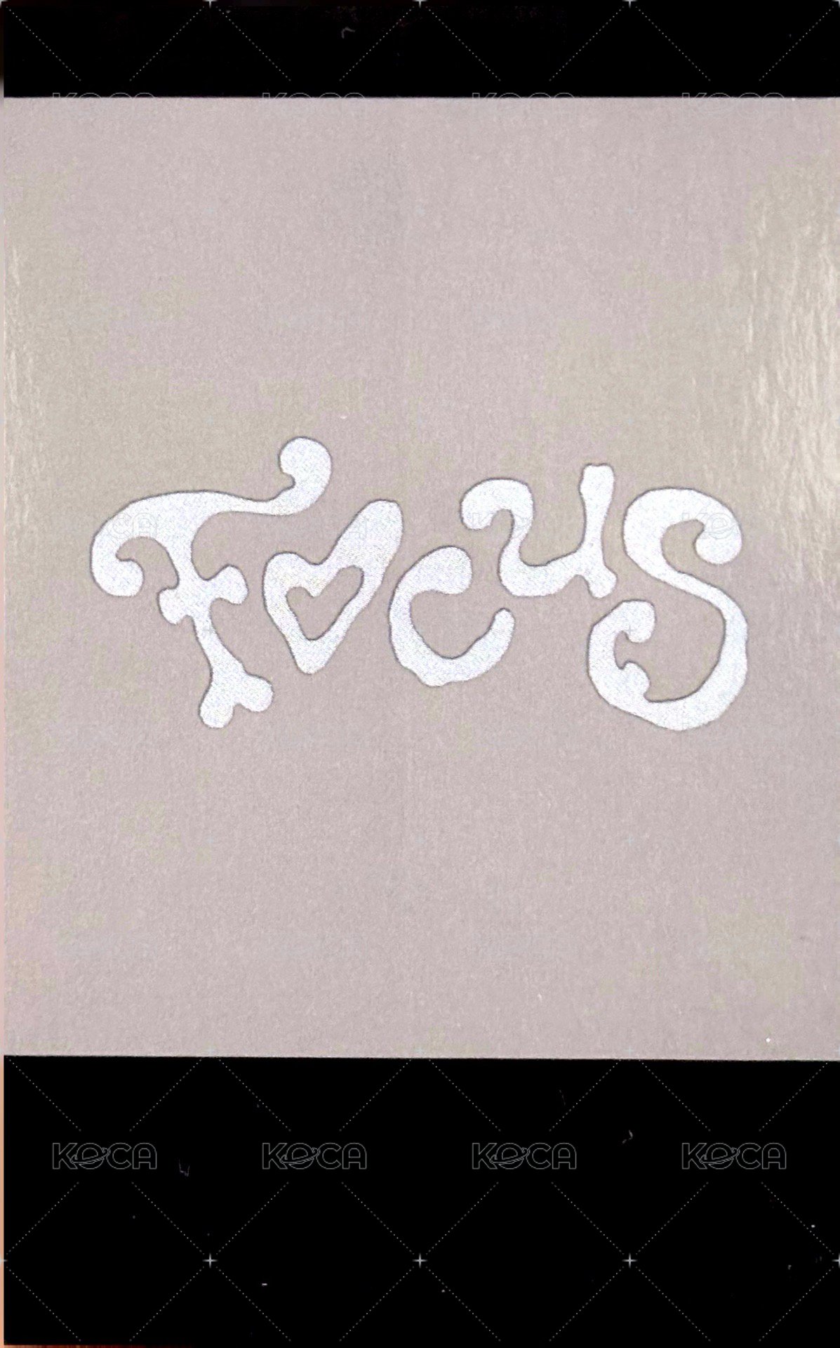 Focus kms Smini 特典卡 拍立得 背面