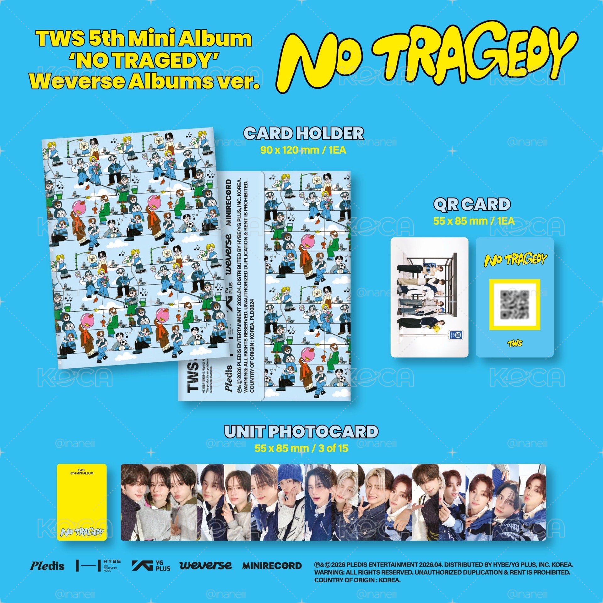 ［預購］TWS 5 Mini Album Weverse電子專