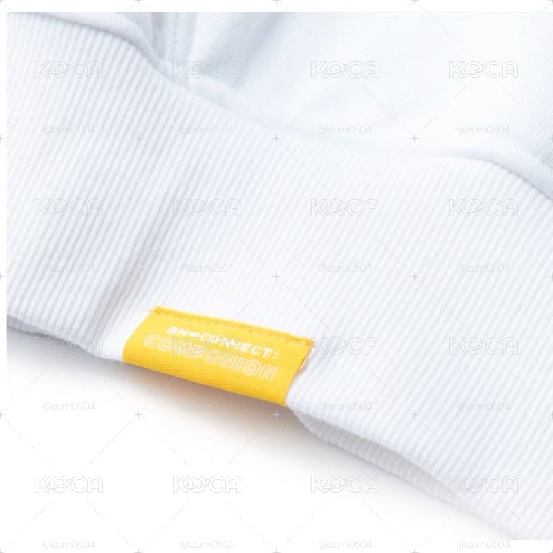 （無小卡）EN-CONNECT:COMPANINOZIP-UP HOODIE （white/XL)