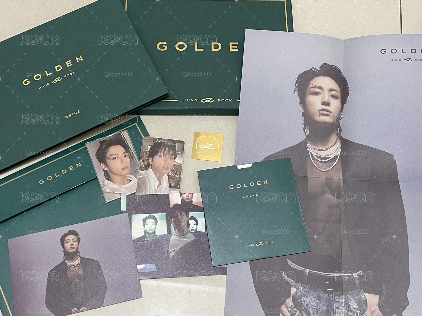 柾國 Golden（三版合售）