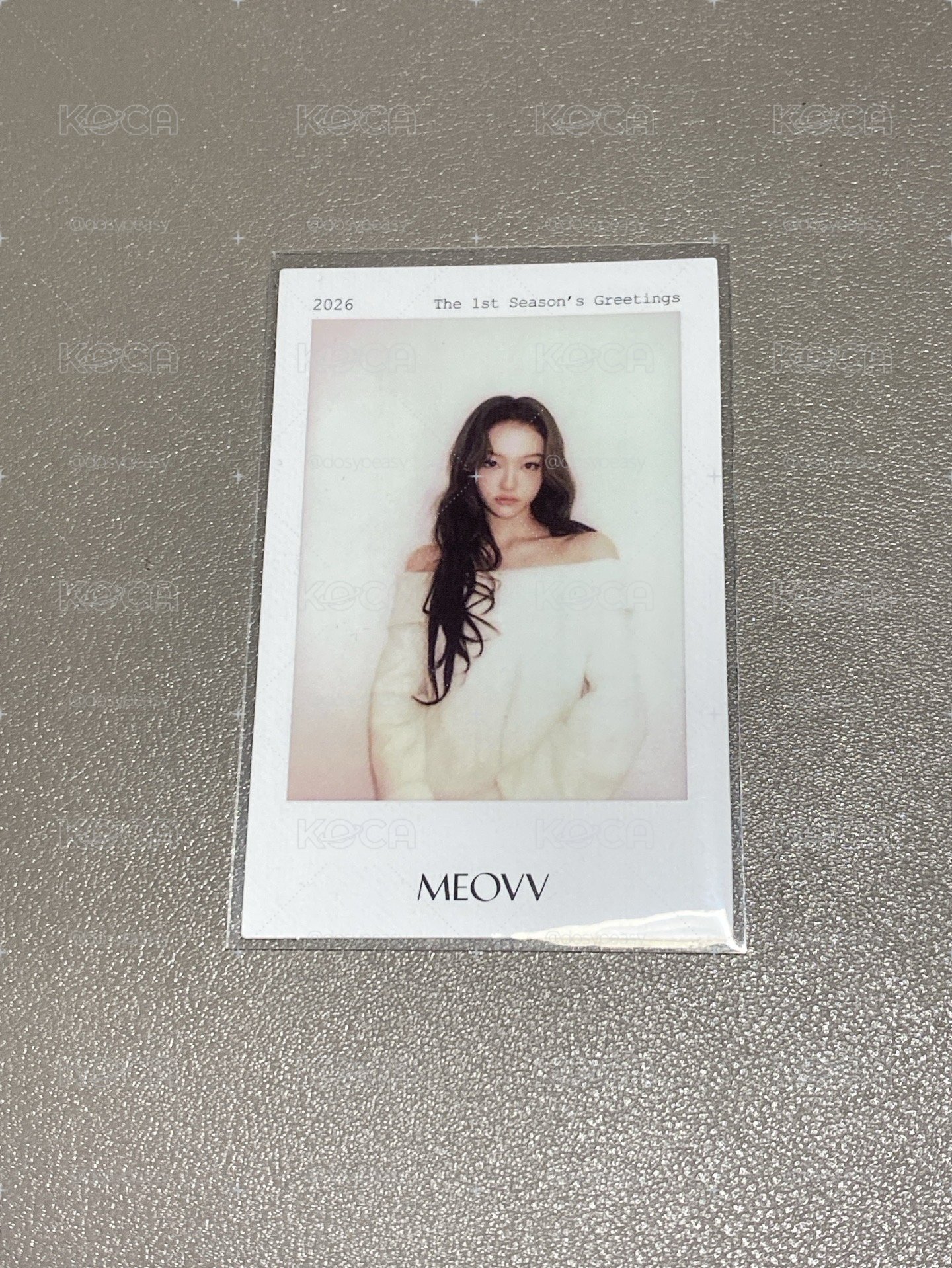 MEOVV 26年曆 el tbl 預購 特典卡 I ELLA