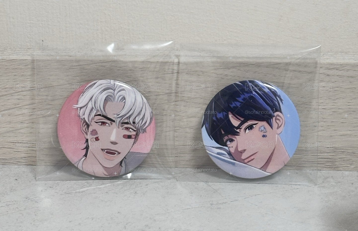 PLAVE BLUSH 💙❤️徽章