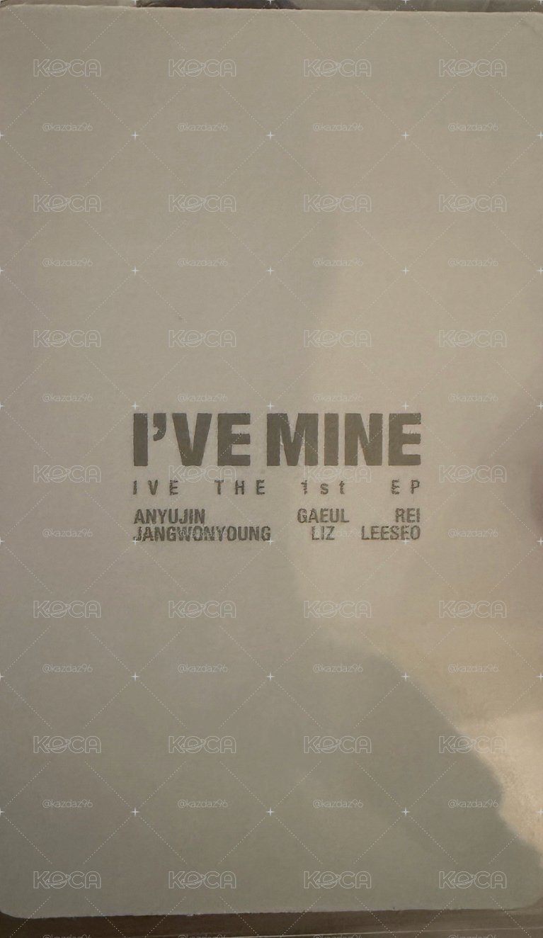 秋天專卡 [I'VE MINE]