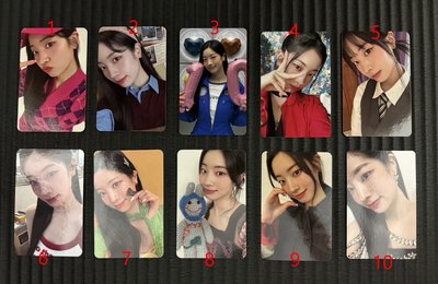 TWICE MINA 多賢 彩瑛 子瑜 官方小卡