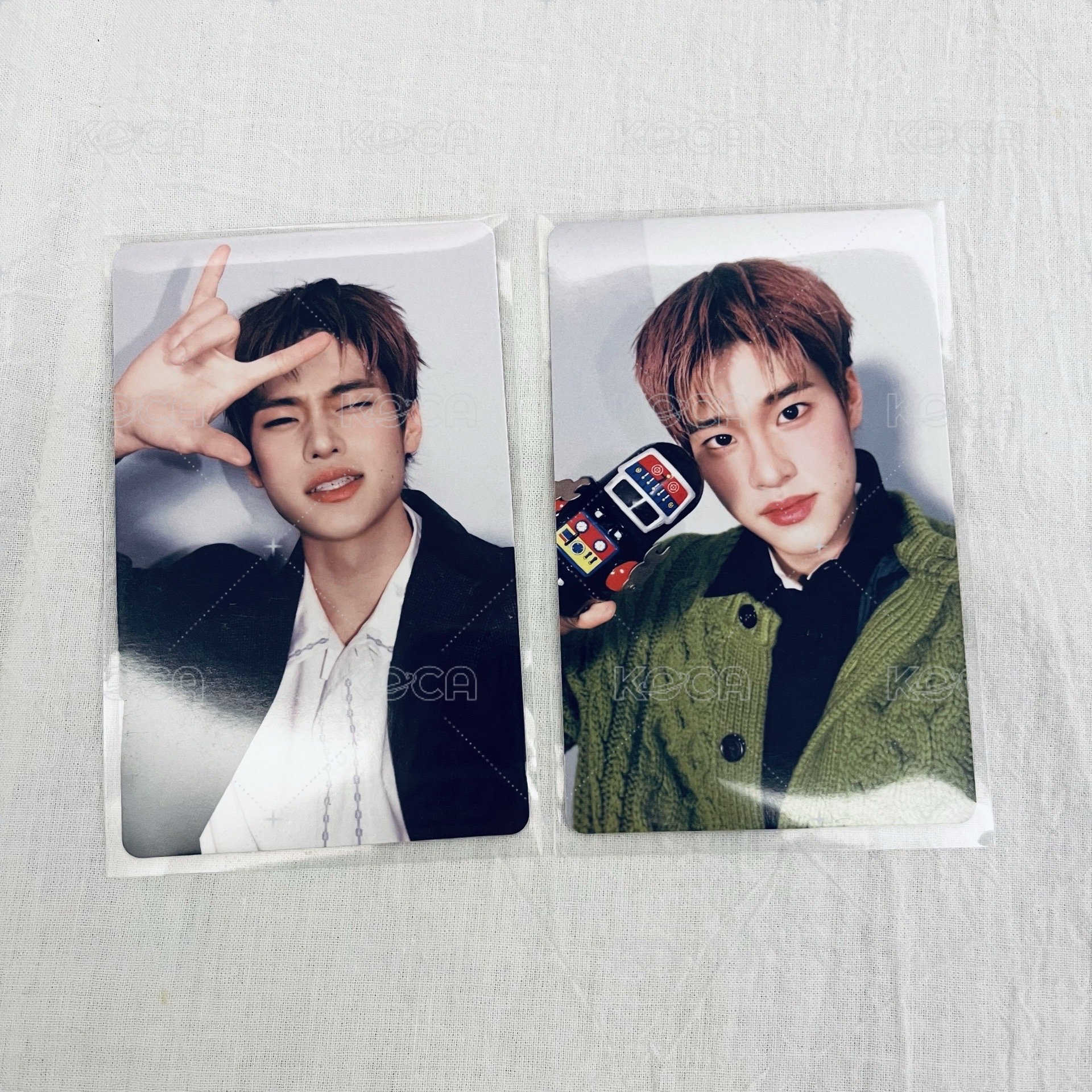 自拍小卡2張