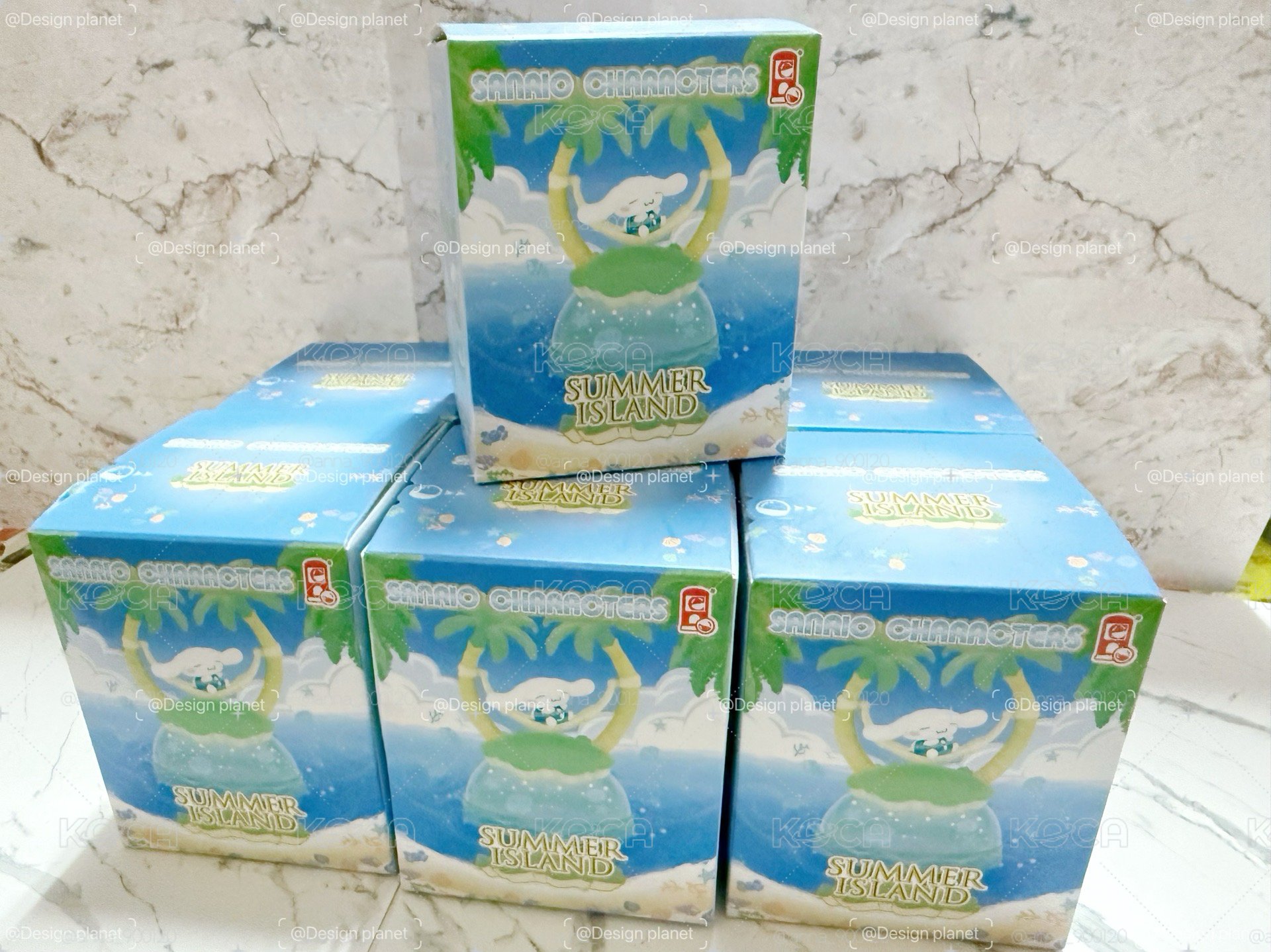三麗鷗小島度假系列盲盒公仔