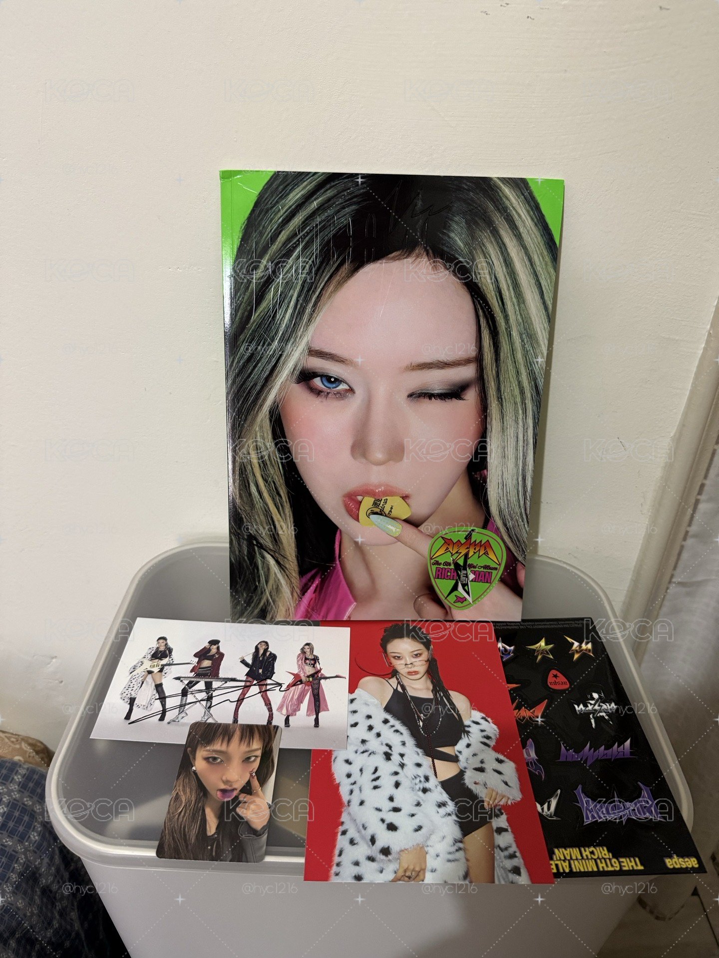 美網親簽 冬封 吉明信片 柚卡 冬簽